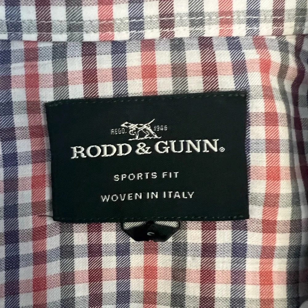Rodd & Gunn plaid king sleeve shirt - Picture 3 of 4
